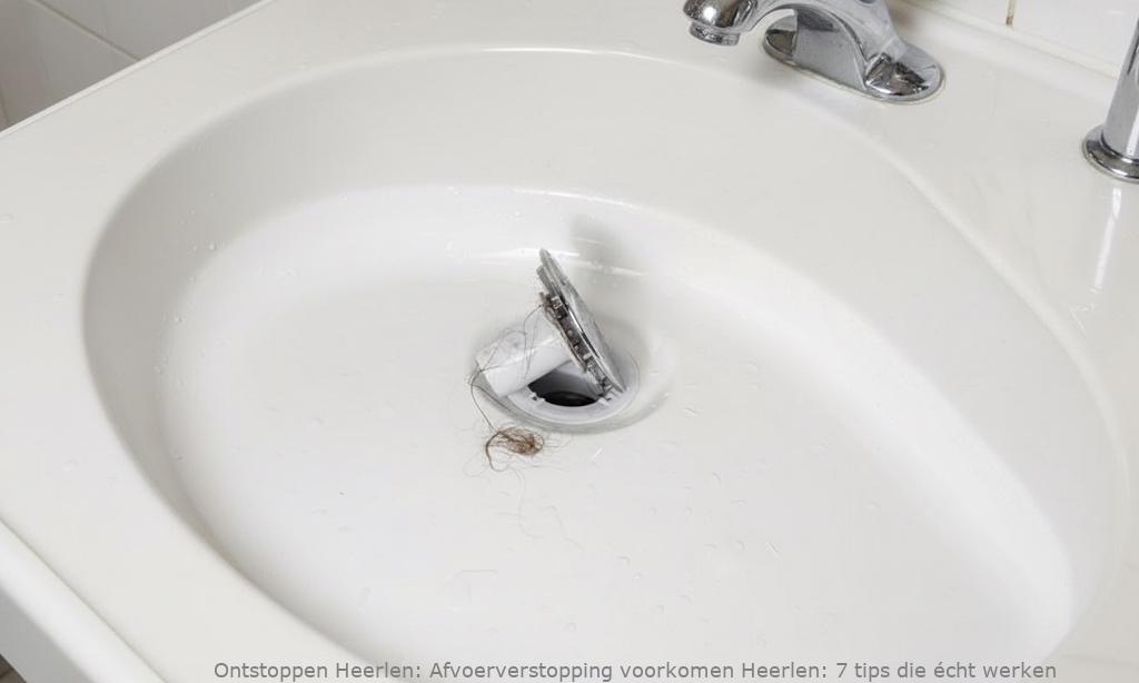 Afvoerverstopping voorkomen Heerlen: 7 tips die écht werken
