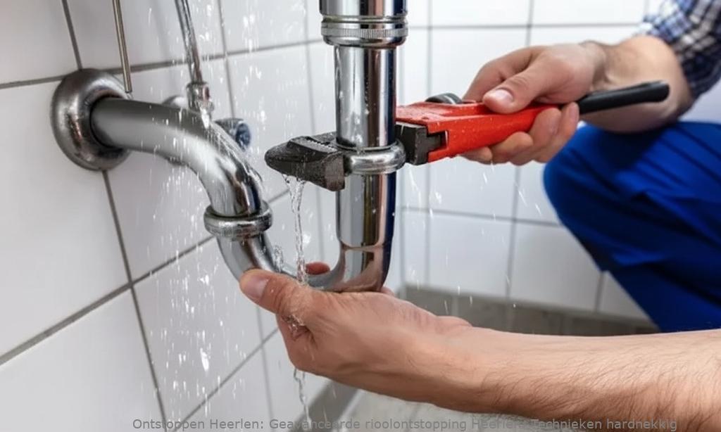 Geavanceerde rioolontstopping Heerlen: Technieken hardnekkig