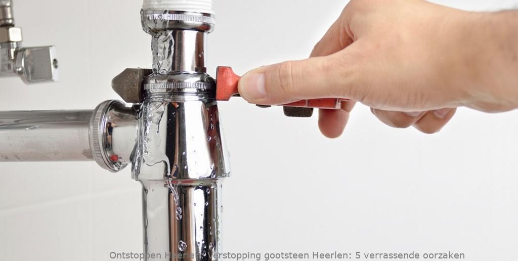 Verstopping gootsteen Heerlen: 5 verrassende oorzaken