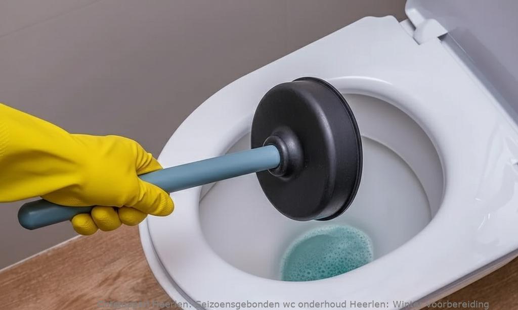 Seizoensgebonden wc onderhoud Heerlen: Winter voorbereiding