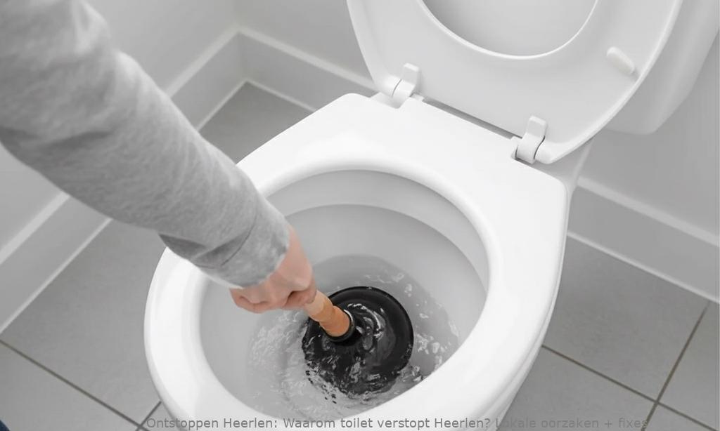 Waarom toilet verstopt Heerlen? Lokale oorzaken + fixes