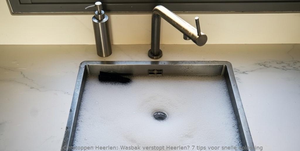 Wasbak verstopt Heerlen? 7 tips voor snelle oplossing